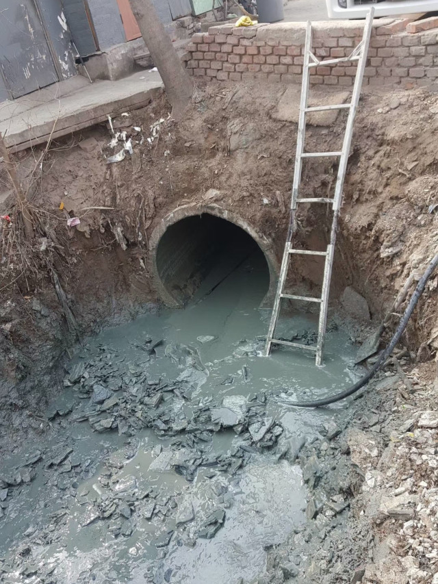 谢通门管道清洗