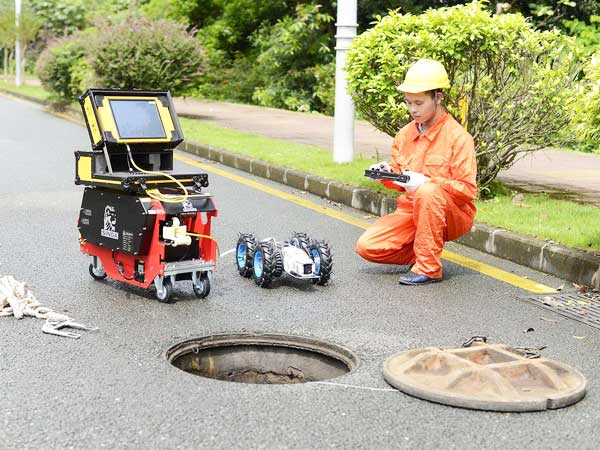 谢通门管道机器人检测