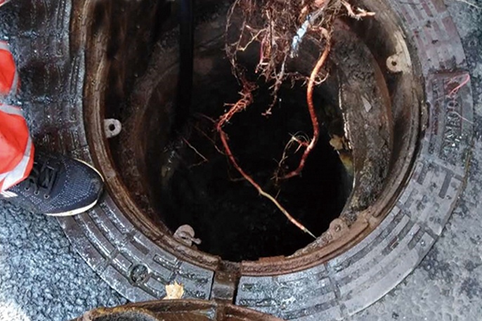 谢通门管道预处理